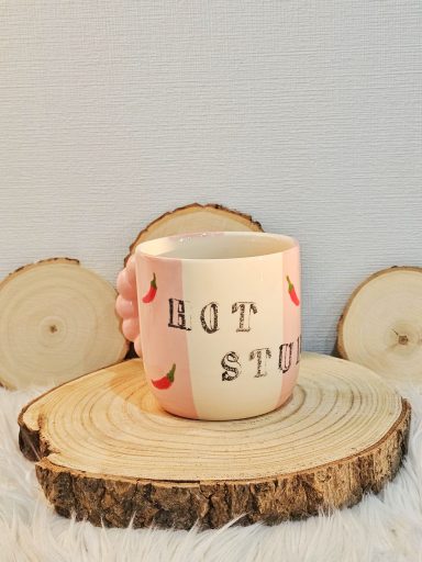 Tasse Perlenhenkel