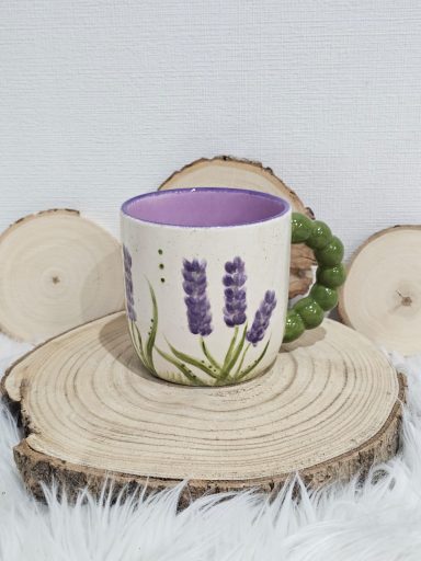 Tasse Perlenhenkel