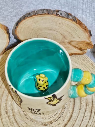 Tasse Perlenhenkel